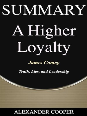 cover image of Summary of a Higher Loyalty